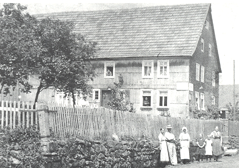 Gastst�tte D�sch in Lichenroth in 1910