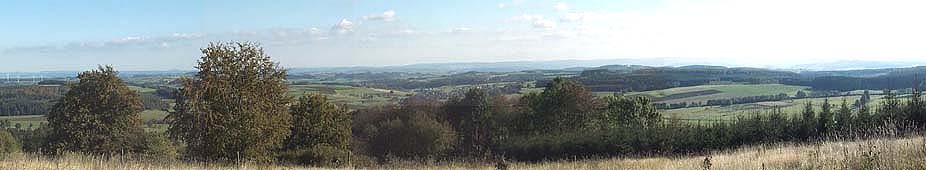 Rundblick �ber das Oberland im Vogelsberg