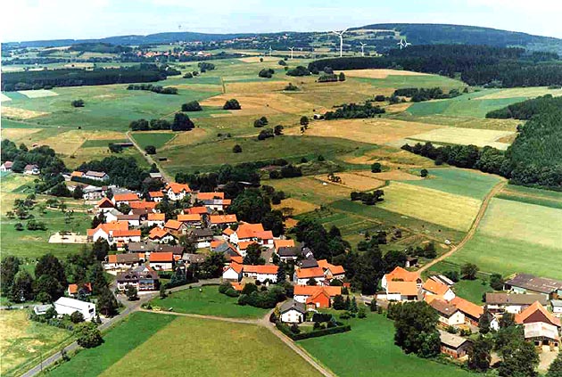 Luftaufnahme von V�lzberg